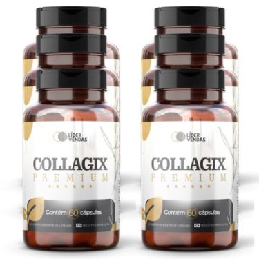 Imagem de Collagix Premium - 1g com 60 cápsulas - 6 potes