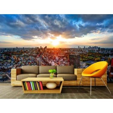 Imagem de Papel de Parede Paisagens Cidade 126 - 1,00 X 1,00 - Voce Decorando