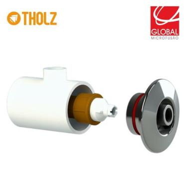 Imagem de Dispositivo Hidromassagem Piscina Inox 316 Premium - Tholz, redondo