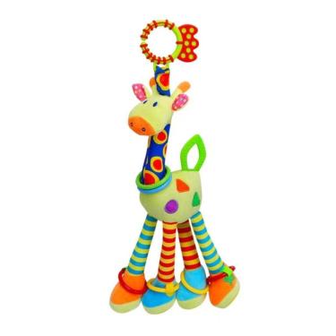 Imagem de Boneca de brinquedo de pelúcia Giraffe, estilo anime de 40 cm para crianças e adultos