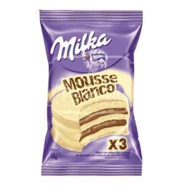 Imagem de Alfajor Mousse Branco Milka 55g