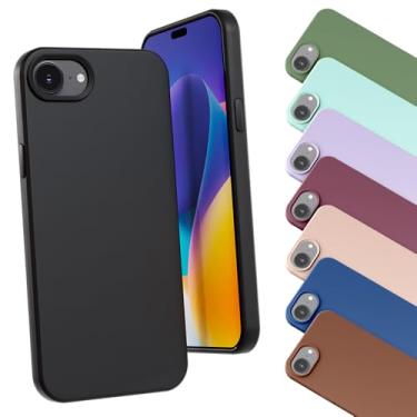 Imagem de Capa Celular Protetora Compatível AppIe iPhone 16e Silicone Veludo Slim Premium (AZUL MARINHO)