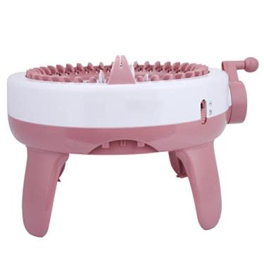 Imagem de Generic Brinquedo de Tecelagem Compacto da Máquina de tricô da Mão Durável para Adultos, Crianças para Tricotar Cachecóis, Chapéus, Meias-ferramenta Plástica de 40 Agulhas