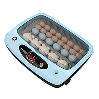 Imagem de uhyOHF Máquina de incubadora automática de aves, incubadora de 6 a 36 ovos, controle automático de temperatura para incubação de frango, pato, ganso, ovos de codorna para uso doméstico, labo (36 peças
