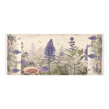 Imagem de Wassud Lavanda(3) capas de lavadora e secadora, protetor de lavadora com sacos de armazenamento, capa de geladeira à prova de poeira com bolsos para lavanderia doméstica, cozinha, 120 x 55 cm