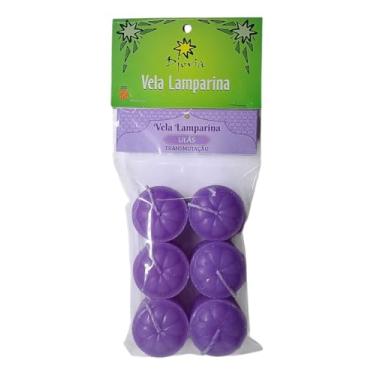 Imagem de Vela Lamparina Especial Djovia Lilás - Transmutação 6 Unidades
