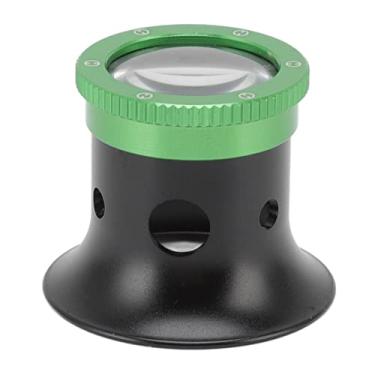 Imagem de ZJchao Lupa de Olho de Joalheiro, Lupa Portátil 10x Com Bordas Arredondadas Suaves, para Reparo de Relógios de Selos de Joias