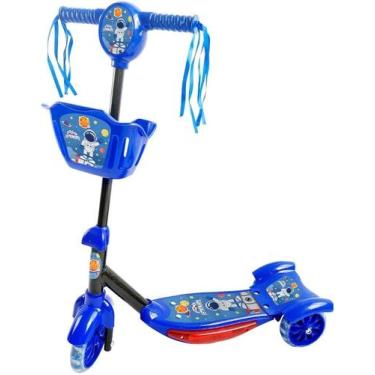 Imagem de Patinete com cesta astronauta - dm brasil - Dm Toys