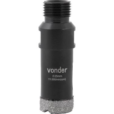 Imagem de Serra Copo Diamantada Para Esmerilhadeira 25 Mm Vonder