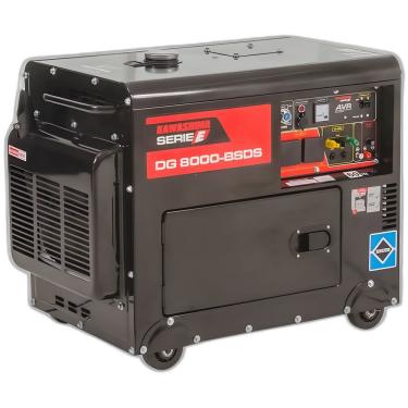 Imagem de Gerador à Diesel Dg8000bsds 5700w 230/115v Kawashima