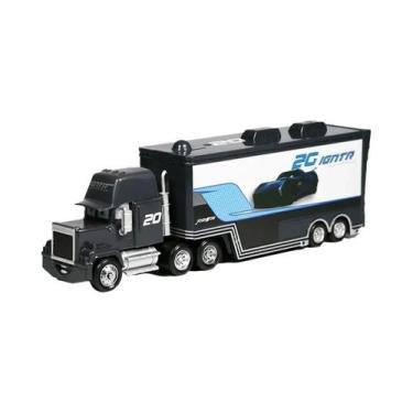 Imagem de Caminhão De Brinquedo Disney Pixar Cars 3 Mack Lightning McQueen Jacks