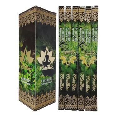 Imagem de Incenso Sac Massala Premium Sete 7 Ervas - Limpeza 6 Caixas