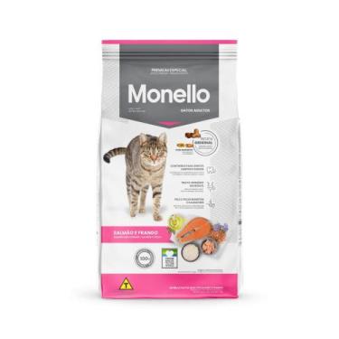 Imagem de Ração Monello Gatos Adultos Salmão e Frango 10,1kg