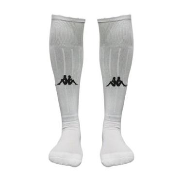 Imagem de Meiao de futebol/treino juvenil esportivo kappa silver - tam 33 ao 37,