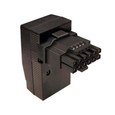Imagem de Adaptador placa de vídeo (gpu) 16 pinos 90 graus 4p em cima - PC MASTE