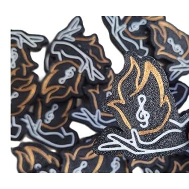 Imagem de Kit 10 Broches Personalizados Impresso 3D Sua Logo Sua Marca Coorporativo