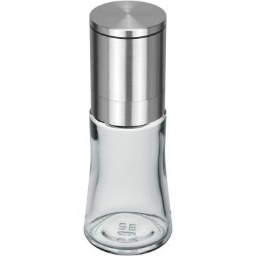 Imagem de Moedor Sal - Pimenta Home&co Tampa Inox Vidro Transparente