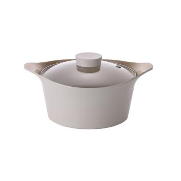 Imagem de Caçarola 20cm/2,4l Indução Com Revestimento Cerâmico - Bela - Neoflam - Pérola