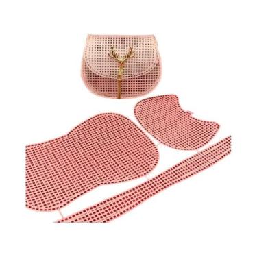 Imagem de Bolsa De Veludo Em Forma De Ferradura, Ferramenta De Malha Para Tricô,