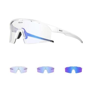 Imagem de Óculos De Sol Fotochromic Para Ciclismo KAPVOE, Óculos Esportivos Para