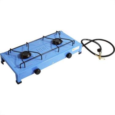 Imagem de Fogareiro 2 Bocas Roa Alta Pressao Com Mangueira 501106