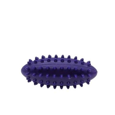 Imagem de Bola de massagem, massageador de coluna de PVC, mini bola portátil de massagem para os pés, bola de fáscia de relaxamento muscular profundo (PURPLE, 1 peça)