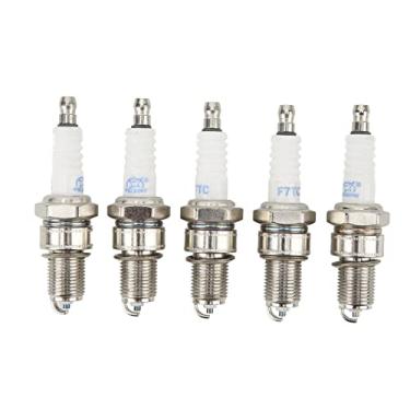 Imagem de 5 Peças Vela De Ignição, Vela De Ignição Do Carro Da Vela De Ignição Do Cortador De Grama Da Substituição F7tc Para Motores De 4 Tempos 196cc 6.5hp 3000 3500 4500 Equipamentos De Energia