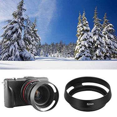Imagem de Generic Protetor de Pára-sol Fosco para Capa de Lente de Câmera para Melhor Qualidade de Imagem, Capa Oca de Liga de Alumínio Universal para Fotografia Ao Ar Livre, 39 Mm (52MM)