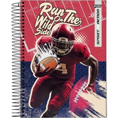 Imagem de Caderno Espiral Universitário Capa Dura 12X1 192Fls 04/Pt Sport Fsc