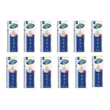 Imagem de Chantilly Chanty Mix Amélia 1 Litro Vigor Caixa 12 Unidades