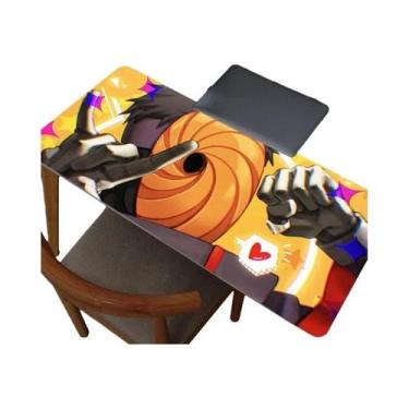 Imagem de Tapete De Rato Para Jogos Extra Grande Antiderrapante Naruto Obito Uch