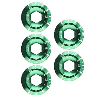 Imagem de Cuofyunl m18 liga de alumínio mountain road bike oco integrado pedaleira parafuso bb suporte inferior (Verde)