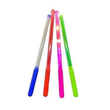 Imagem de Série de lembranças: lanterna LED para bastão, varinha mágica, espada de luz em néon – ideal para festas, bailes e cerimônias de formatura(10)