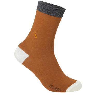 Imagem de Meia Masculina Reserva RSV Social Cano Alto Algodão Confortável, Amare