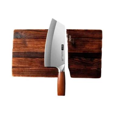 Imagem de Conjunto De Facas De Cozinha Multifuncionais De Alta Dureza Com Cabo D
