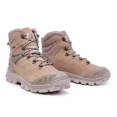 Imagem de Bota Master Boot Coturno Zeus De Trilha Em Couro Solado De Borracha Masculina-Masculino