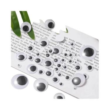 Imagem de Olhos Móveis 3D Autoadesivos Para Crianças, DIY, Para Bonecas, Brinque
