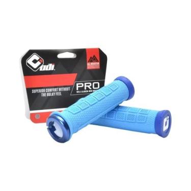 Imagem de Manoplas De Guidão ODI Lock-On Em Silicone Macio E Liga De Alumínio Du