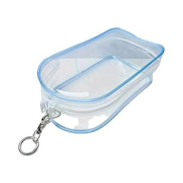 Imagem de Caixa Organizadora Protetora Transparente Colorida Para Bonecas De Pel