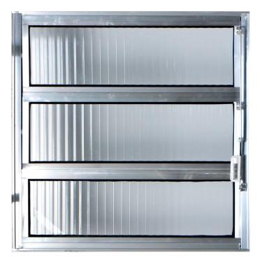 Imagem de Vitro Basculante De Alumínio 0,40 X 0,80 Brilhante