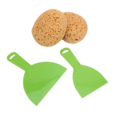 Imagem de Esponja de remendo de textura, esponja porosa para reparo de textura de parede com tamanhos e furos maiores, cria efeitos de pintura falsa em azulejos de cerâmica