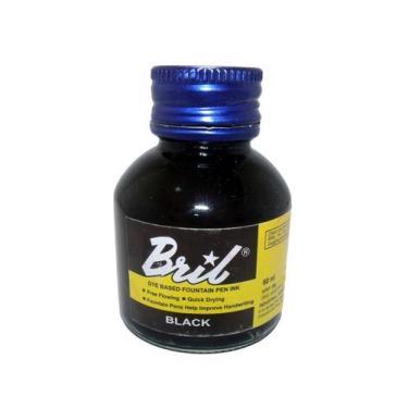 Imagem de Tinta Para Caneta Tinteiro Bril Preto 60Ml