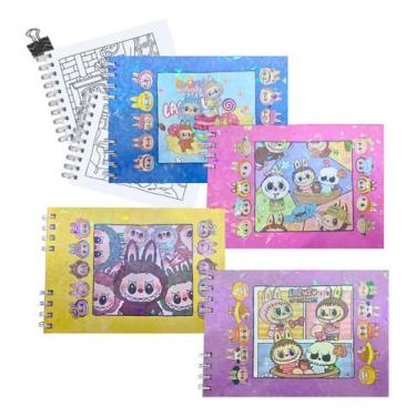 Imagem de Caderno de Desenho TURMA Urso Monster Capa Dura A5 com 48 Folhas 180g 