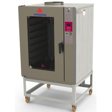 Imagem de Forno Turbo Industrial Elétrico Progás 8 Esteiras Prp-8000 Trifásico 380v