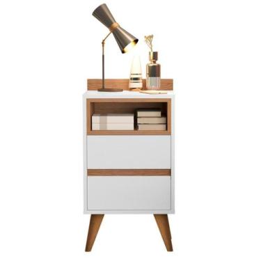 Imagem de Mesa De Cabeceira Quarto Criado Pequeno Várias Cores - CJL Décor, BRAN