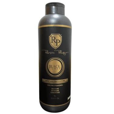 Imagem de Máscara Matizadora Black 1 Litro Preta Robson Peluquero RP