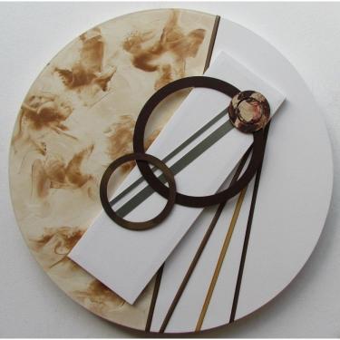 Imagem de Quadro abstrato - Mandala 70cm de diâmetro