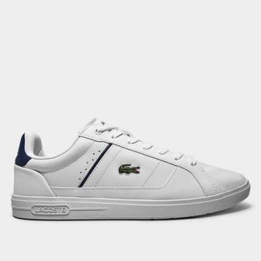 Imagem de Tênis Lacoste Europa Pro Masculino, Marinho, Branco, 41