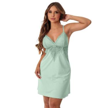 Imagem de Camisola Renda Sexy Confortável Noite - ALTIÊ INTIMATE, Teos, P