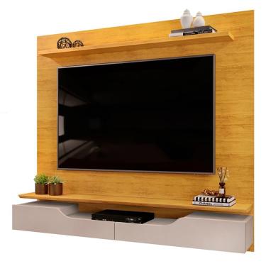 Imagem de Painel Tv 60 Pol 160cm Bancada Suspensa Trego D04 Cedro/bali - Mpozenato